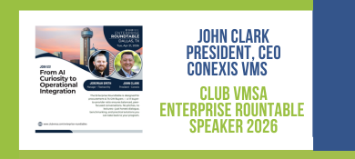 John Clark Club VMS Rountable Speaker on AI in Operational Efficiency