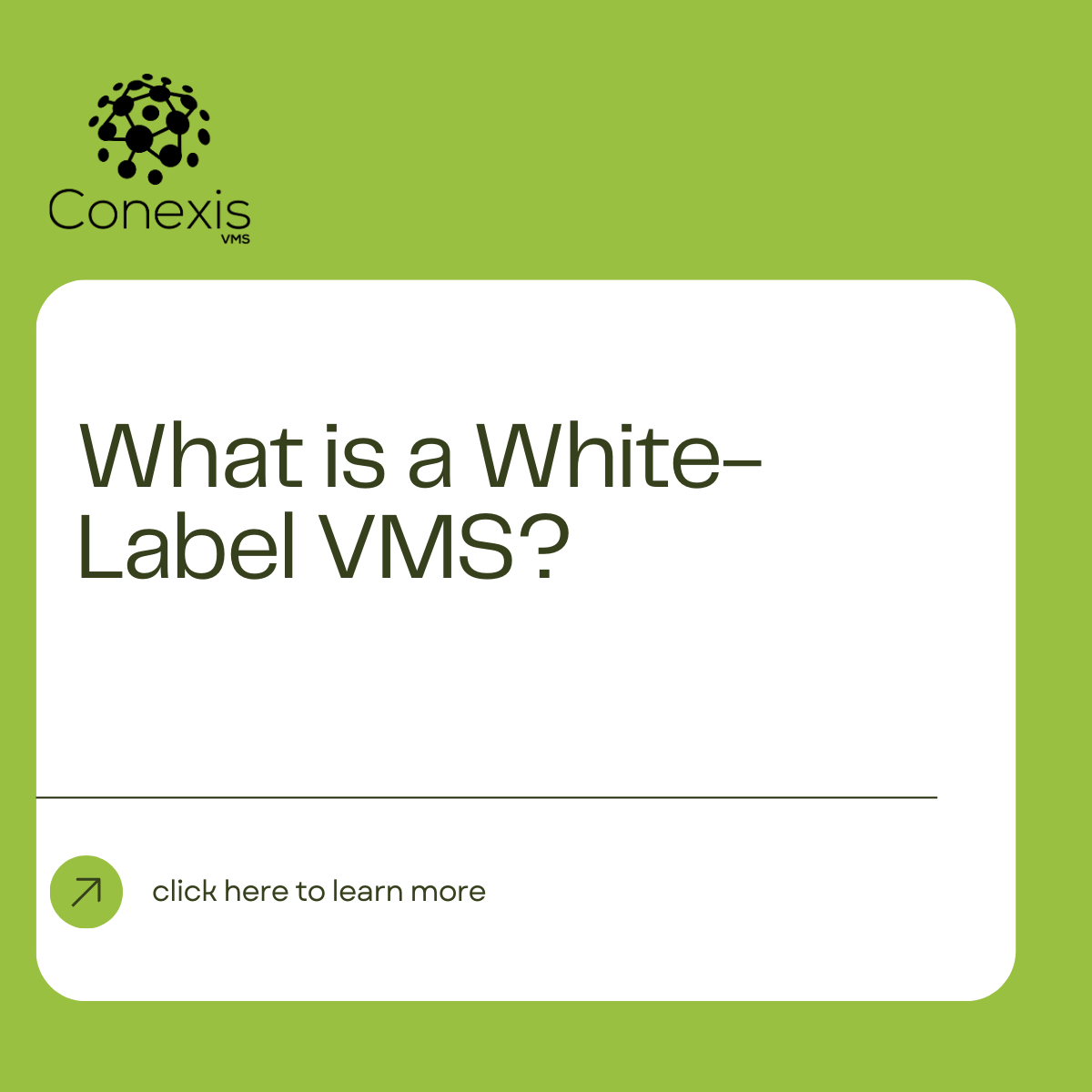 what is a white label vms